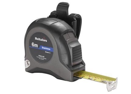 Hultafors Short Stainless Steel Tape PRSS 6m (Width 25mm) (Metric only)