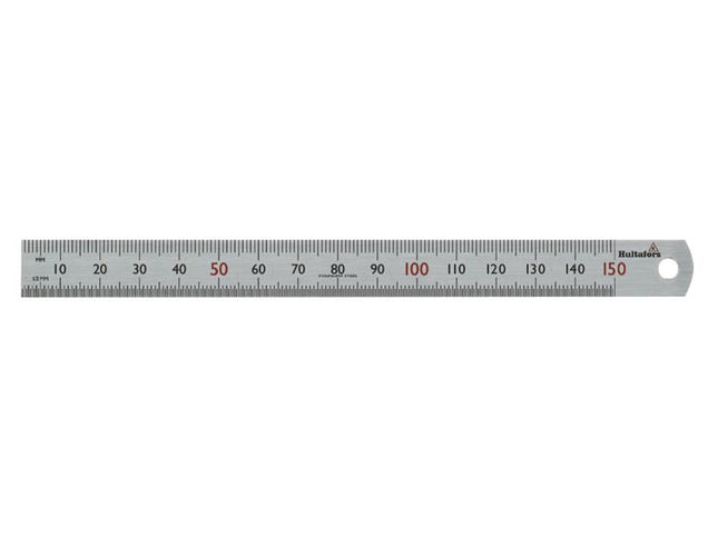 Hultafors STL 150 Stainless Steel Ruler 15cm