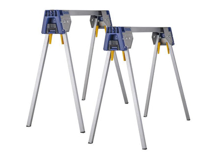 IRWIN All Metal Sawhorses (Twin Pack)