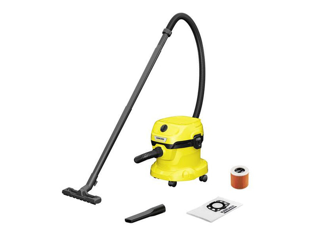 Karcher WD 2 Plus Wet & Dry Vacuum 1000W 240V