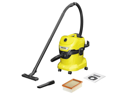 Karcher WD 4 Wet & Dry Vacuum 1000W 240V