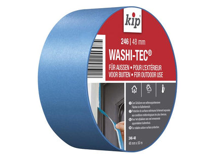 KIP 246 Premium Outdoor WASHI-TEC Masking Tape 48mm x 50m