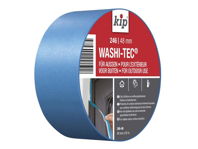 KIP 246 Premium Outdoor WASHI-TEC Masking Tape 48mm x 50m