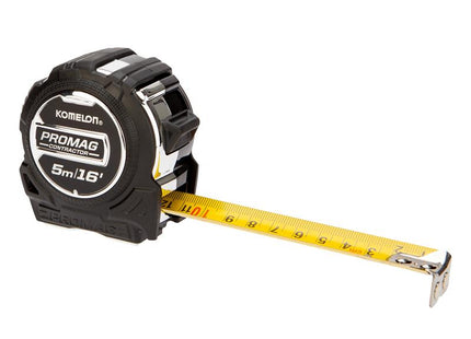 Komelon Contractor Magnetic Tape 5m/16ft (Width 25mm)