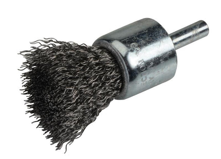 Lessmann DIY End Brush with Shank 23mm, 0.30 Steel Wire