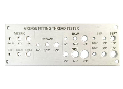 Lumatic Thread Identification Plate