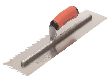 Marshalltown LayFlat 13mm Notch Trowel 16 x 4in