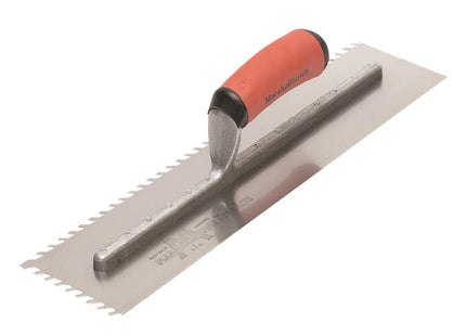 Marshalltown LayFlat 10mm Notch Trowel 16 x 4in