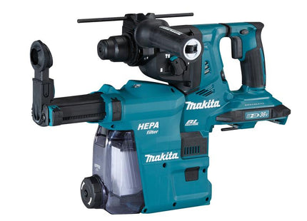 Makita DHR281ZWJ LXT Rotary Hammer + Extractor 36V (2 x 18V) Bare Unit