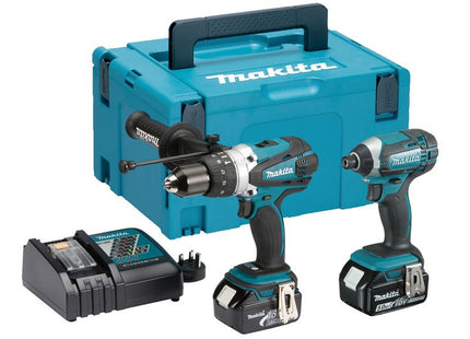Makita DLX2145TJ LXT Twin Pack 18V 2 x 5.0Ah Li-Ion