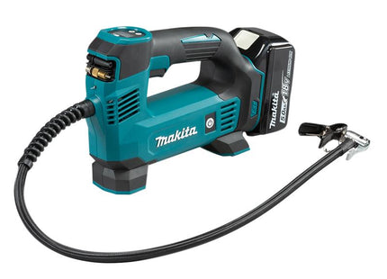 Makita DMP180RT1J LXT Cordless Inflator 18V 1 x 5.0Ah Li-ion