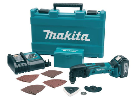 Makita DTM50RT1J LXT Multi-Tool & Accessory Kit 18V 1 x 5.0Ah Li-ion