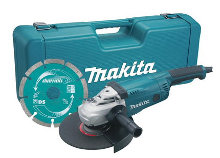 Makita GA9020KD 230mm Angle Grinder with Case & Diamond Wheel 2000W 240V