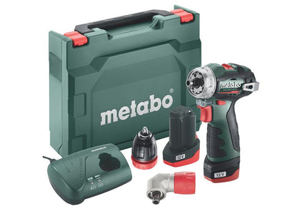 Metabo PowerMaxx BS BL Q Brushless Drill/Screwdriver 12V 2 x 2.0Ah Li-ion