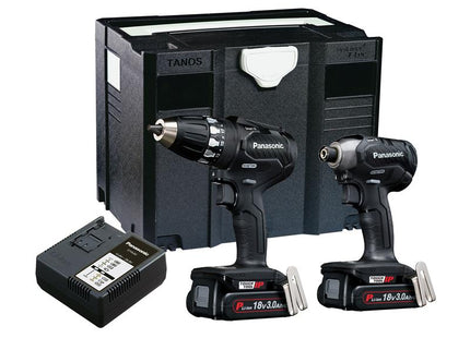 Panasonic EYC231PN Twin Pack 18V 2 x 3.0Ah Li-ion