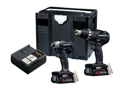 Panasonic EYC241PN2G3 Twin Pack 18V 2 x 3.0Ah Li-ion