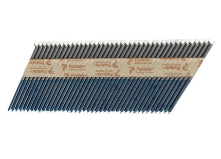 Paslode 2.8 x 63mm 350+ Ring Nails HD Galvanised Finish Box of 3300 + 3 Fuel Cells