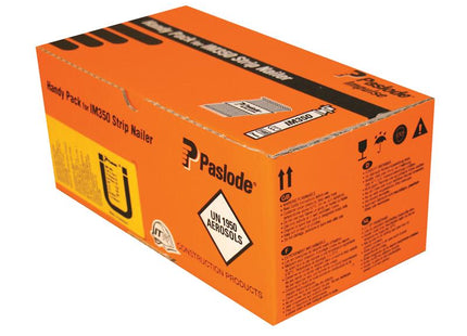 Paslode 2.8 x 51mm 350 Ring Nails Stainless Steel Finish Box of 1100 + 1 Fuel Cell