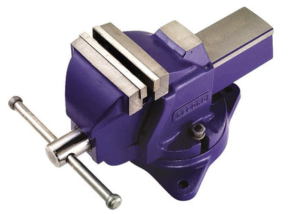 IRWIN Record T3TON3VS Workshop Vice with Anvil, Swivel Base 4in