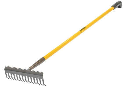 Roughneck Sharp-Edge Soil Rake
