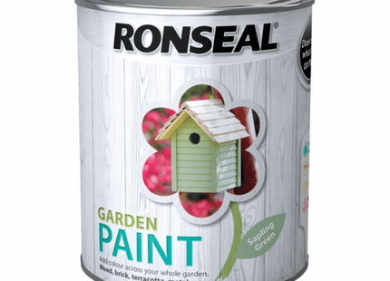 Ronseal Garden Paint Sapling Green 750ml