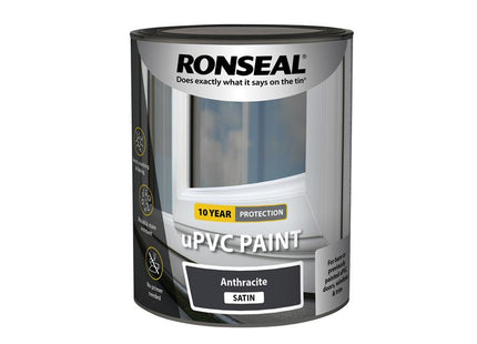Ronseal uPVC Paint Anthracite Satin 750ml