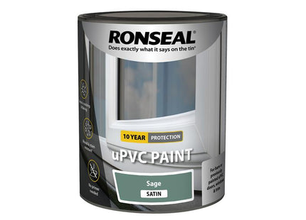 Ronseal uPVC Paint Sage Satin 750ml