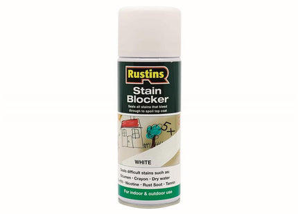 Rustins Stain Blocker 400ml Aerosol