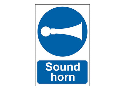 Scan Sound Horn - PVC Sign 200 x 300mm