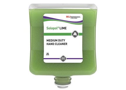 SC Johnson Professional Solopol Lime Medium/Heavy-Duty Hand Wash Cartridge 2 litre