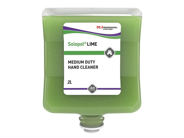 SC Johnson Professional Solopol Lime Medium/Heavy-Duty Hand Wash Cartridge 2 litre