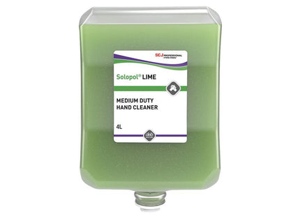 SC Johnson Professional Solopol Lime Medium/Heavy-Duty Hand Wash Cartridge 4 litre