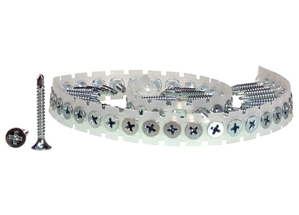 Senco DuraSpin Collated Screws Drywall to Heavy Steel 3.5 x 45mm (Pack 1000)