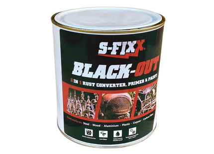 SFIXX BLACK-OUT Paint 1 litre