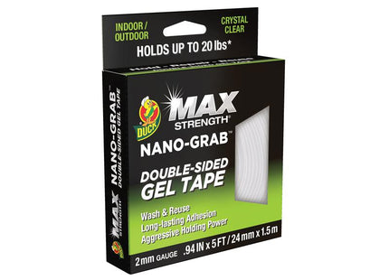 Shurtape DUCK MAX STRENGTH NANO-GRAB Tape 24mm x 1.5m