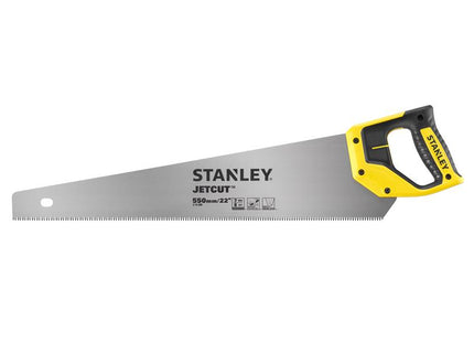 STANLEY Jet Cut Heavy-Duty Handsaw 550mm (22in) 7 TPI