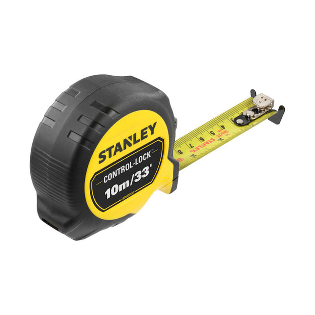 STANLEY CONTROL-LOCK Pocket Tape 10m/33ft (Width 25mm)