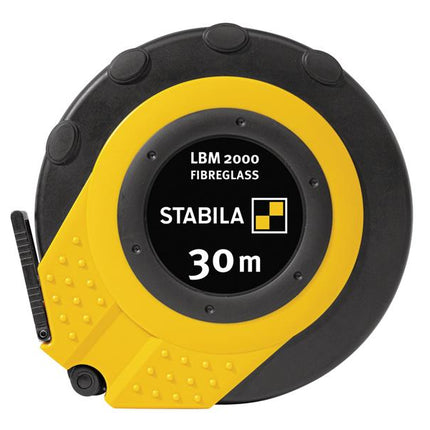 Stabila LBM 2000 Closed Fibreglass Tape 30m (Width 13mm) (Metric only)