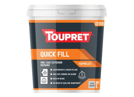 Toupret Quick Fill (Exterior) 1 litre