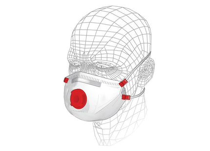 Vitrex Premium Valved Multipurpose Respirator P3 (Single)
