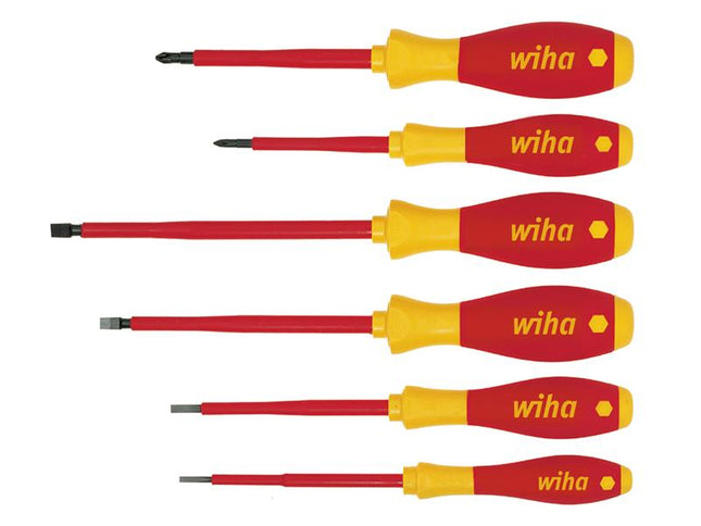 Wiha SoftFinish electric SL/PH Screwdriver Set, 6 Piece