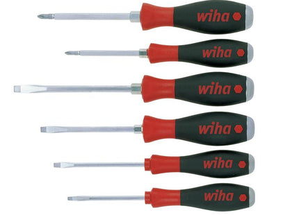 Wiha SoftFinish SL/PH Hex Blade Screwdriver Set, 7 Piece