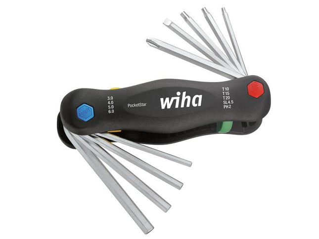 Wiha PocketStar Multi Key Set, 9 Piece