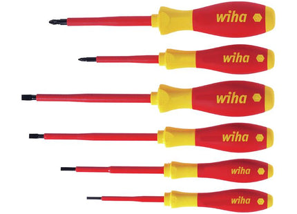 Wiha SoftFinish electric SL/PZ Screwdriver Set, 6 Piece