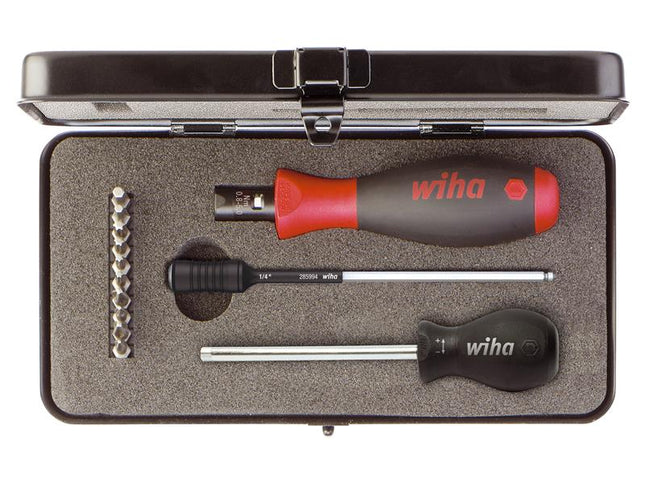 Wiha TorqueVario-S Screwdriver Set, 14 Piece