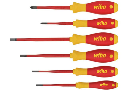 Wiha SoftFinish electric slimFix SL/PH Screwdriver Set, 6 Piece