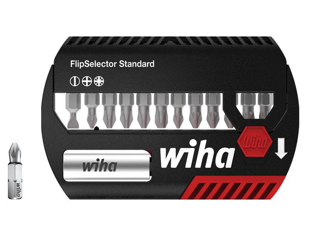 Wiha FlipSelector Bit Set, 13 Piece (Set A)