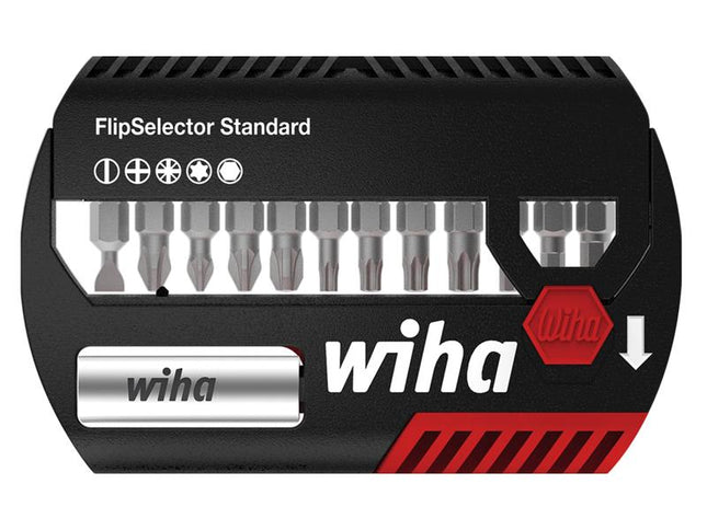 Wiha FlipSelector Bit Set, 13 Piece (Set B)