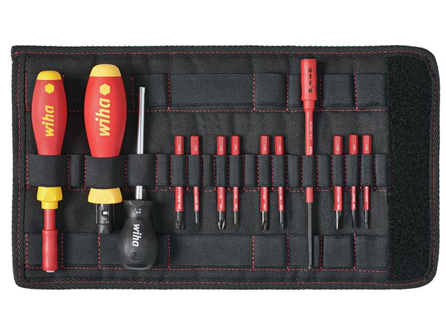 Wiha TorqueVario-S electric Screwdriver Set, 14 Piece