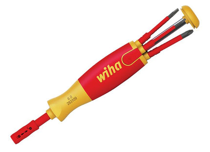 Wiha electric LiftUp Bit Magazine TX Screwdriver Set, 6 Piece